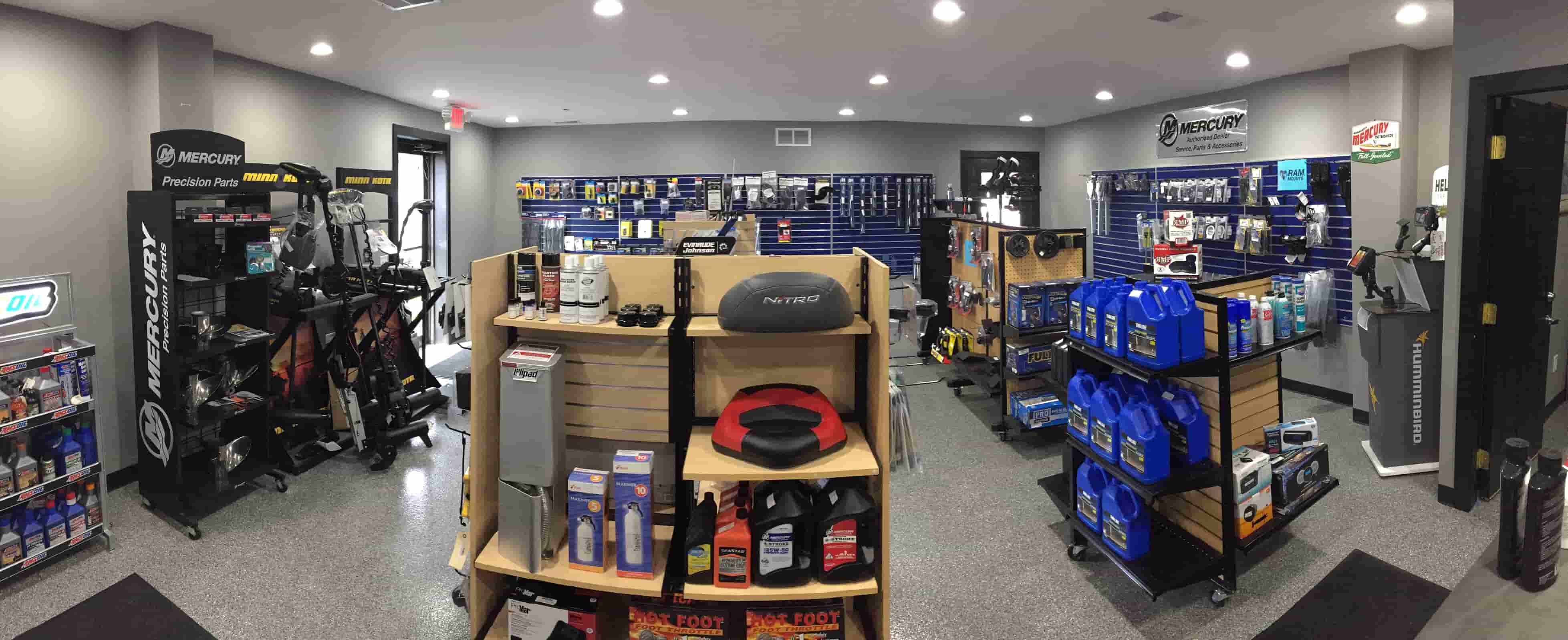 A photo of service department store
